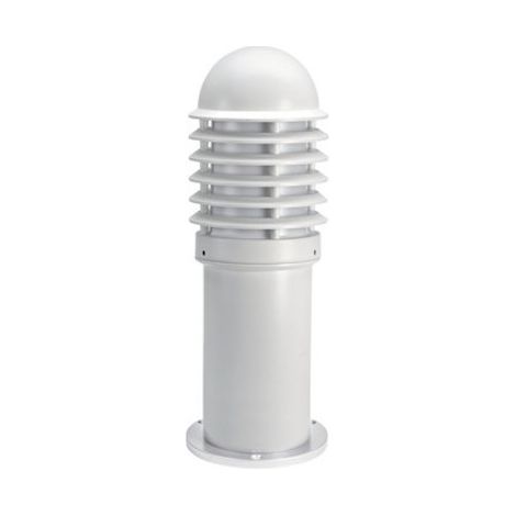 CALEO 1 Borne Ext. IP44 IK07 blanc E27 100W max. Lpe non incl. haut.42cm ARIC 1778 (1/3)
