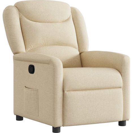 Maison Exclusive - Relaxsessel Creme Stoff