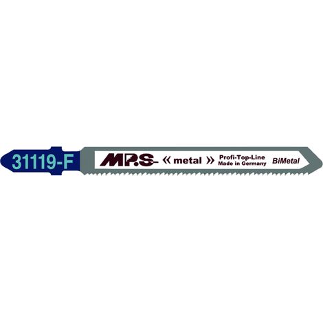 Lame de scie mps 31119-f bi-métal 63 mm coupe droite
