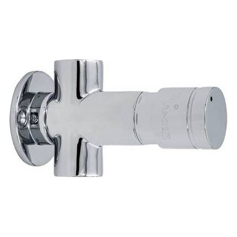 DOUCHE SPORT À MINUTERIE EXTÉRIEURE Dimensions : Chrome