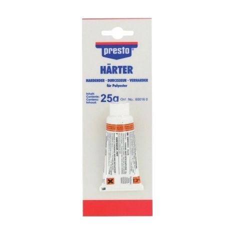 Indurente per stucco in poliestere e resina Bg 25 g