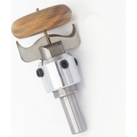 Fraise à boules 30 mm pour bois, outil de tournage perles rondes, foret à boules porte-bonheur, mèche perceuse bricolage bois (1/4)