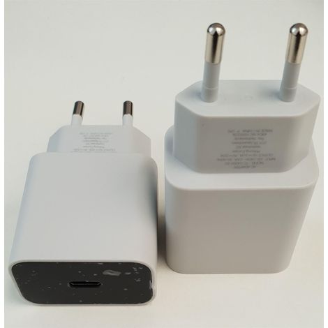 Compatible avec le chargeur adaptateur secteur rapide 2 broches 18 W avec port USB-C (TC G1000-EU) (1/5)