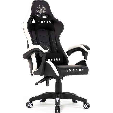 Silla gaming Infini Five blanca (1/5)