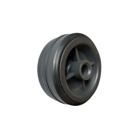 Roue de chariot Pleine Guitel Hervieu Ø 80mm, l. 35mm, Ø alésage 12mm, Alésage lisse, 80kg max ( Prix pour 1 )
