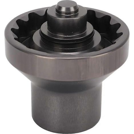 Compatible avec les modèles 911 GT3 et 918 : douille à écrou central 15 dents, entraînement 3/4 pouce, outil de réparation pour le démontage et le montage de l'écrou de moyeu en aluminium. (1/5)