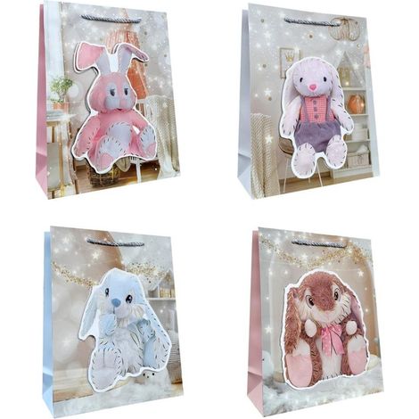 Bolsa de regalo infantil S Surtido de juguetes de peluche