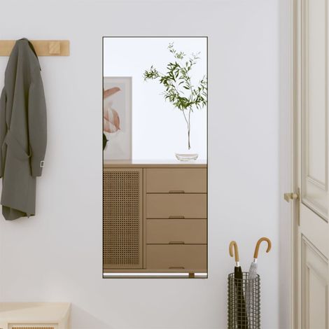 Miroir Mural Moderne, Miroir de maquillage, Miroir suspendu pour Vanité, Salle de Bain, Salon Chambre 40x80 cm Verre Rectangulaire KIM4748 (1/5)