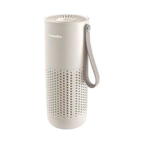 Purificador de aire - HOMEDICS - Whisper Pure Mini - Portátil inalámbrico - Filtración HEPA 3 en 1 - Autonomía 8h USB-C (1/5)