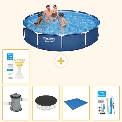 Bestway Bestway Steel Pro Ronde - 366x76 cm - 6-pièces S22748 (1/5)