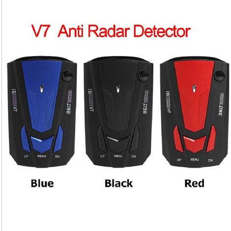 V7 Electronic Dog Car Mobile Radar Speed Detector Car Speed Detector (Chinese, English, Russian) (1/3)