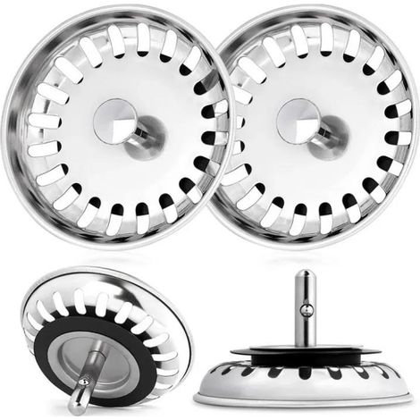 Küchenfilter, rostfreier Edelstahl 304, Spülmittel für Spülbecken, Zubehör für 80-mm-Eierpfanne (1/5)
