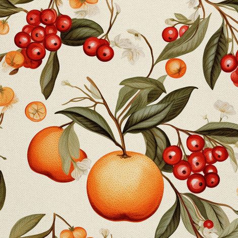 Tela decorativa para exteriores Oxford - Motivo frutal  DX6116 (1/5)