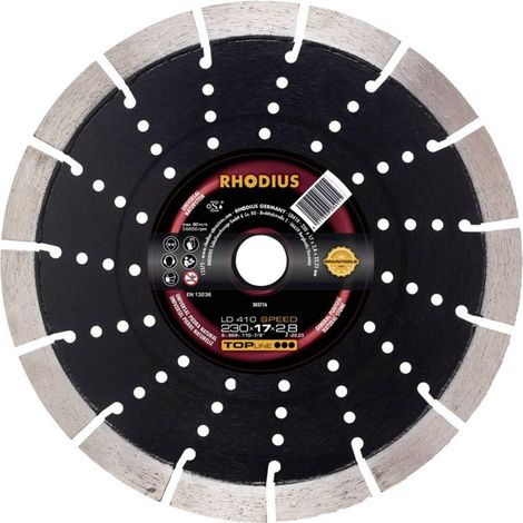 Rhodius 303713 LD410 SPEED Disco diamantato Diametro 125 mm Ø foro 22.23 mm Pietra naturale 1 pz. (1/3)