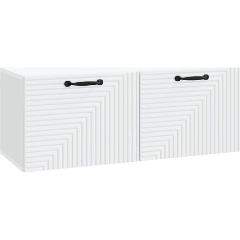 Wall-Mounted TV Cabinet White 78.5 x 31 x 30 cm Engineered Wood vidaXL (1/5)