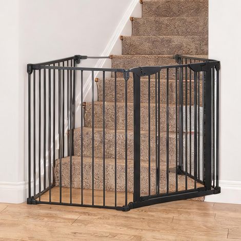 Barrière pour chien negro en métal Plástico (1/5)