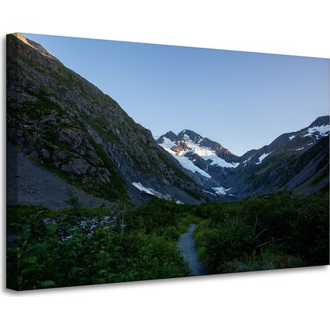 Leinwanddruck Natur Berglandschaft 90x60 cm