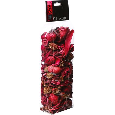 Pot Pourri "Plantes Séchées" 140g Framboise