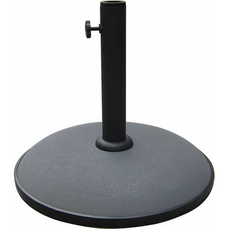 Marbueno Base Sombrilla Redonda Cemento 45x36 cm 20KG Gris Jardin (1/2)