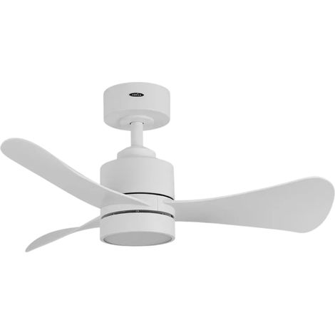 [GEBRAUCHT] Abrila -Ventilator DC ZEPELIN Farbe White mit threeblades with 6 einstellbare Geschwindigkeiten with 3 Temperaturen - de Licht - Fernbedienung inklusive