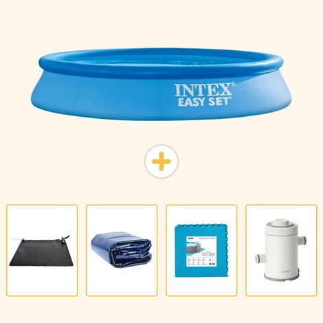 Intex Piscine Easy Set Ronde - 305x61 cm - 5-pièces S166 (1/5)