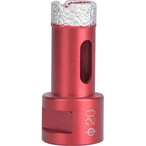 Diamant-Lochsäge M14 für Winkelschleifer, geeignet für Marmor- und Keramikfliesen, 20 mm (1/5)