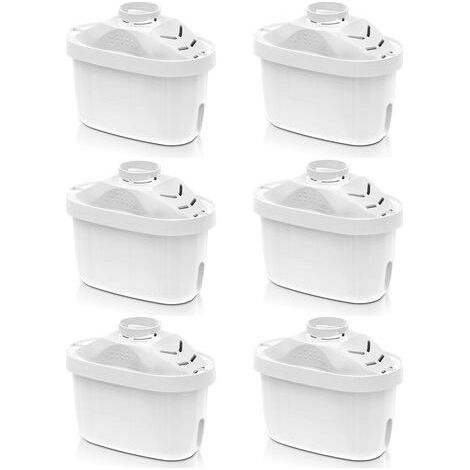 Pack De 6 Cartouches Filtres Pour Brita Maxtra Carafe Filtrante Bouilloire Piece De Rechange (1/5)