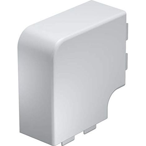 OBO Bettermann Tapa de ángulo plano 60x110mm policloruro de vinilo blanco puro RAL 9010, 6192939