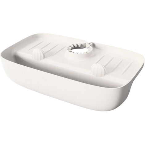 Tapis de robinet antidérapant en TPE flexible – Protection anti-éclaboussures – Porte-éponge intégré – Drainage efficace pour cuisine (1/5)