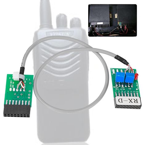 Câble de connexion à temporisation TX/RX-D pour répéteur de station relais Motorola