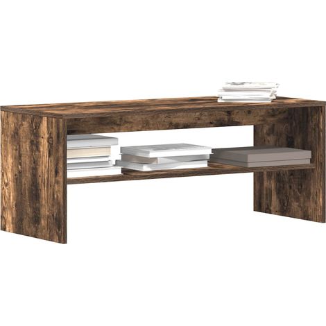 TV-Schrank Räuchereiche 100x40x40 cm Holzwerkstoff