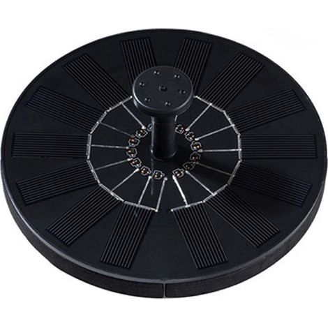 Fontaine solaire, pompe solaire pour bassin de fontaine, pour une utilisation extérieure avec 4 (1/5)