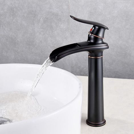 Waschbeckenmischer Messing Kaskadenarmatur für Badezimmer