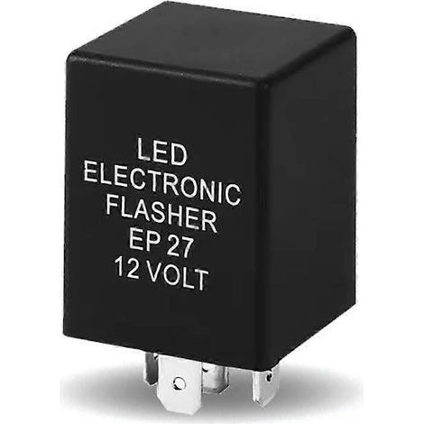 Relais clignotant à diode électroluminescente EP27, 5 broches, pour clignotant, indicateur électronique. (1/5)