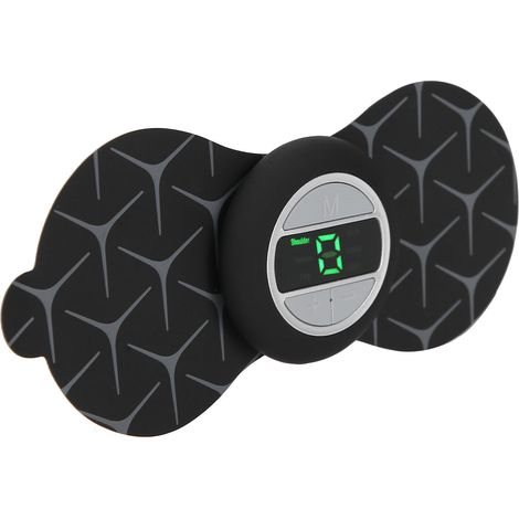 Mini masseur EMS pour soulager la douleur et la fatigue des épaules, de la taille et du dos (autocollant de massage électrique) (1/5)