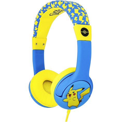 OTL Technologies Pokémon Pikachu Cuffie Cablato A Padiglione MUSICA Multicolore (1/4)