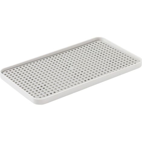 Plateau Égouttoir - Capacité de Réservoir d'Eau Élevée - Double Couche Antidérapante - Pour Cuisinière Comptoir Cuisine - 1 Pièce (1/5)