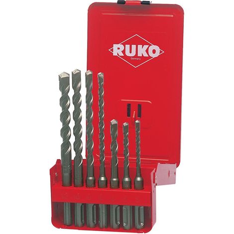 RUKO ruko-205246-juego de 7 brocas sds-plus s4 , ruko-205246-juego de 7 brocas sds-plus s4