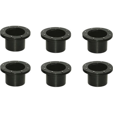 Lot de 6 connecteurs VIS INOX bàche passe paroi PVC 50mm pour bassin (1/5)