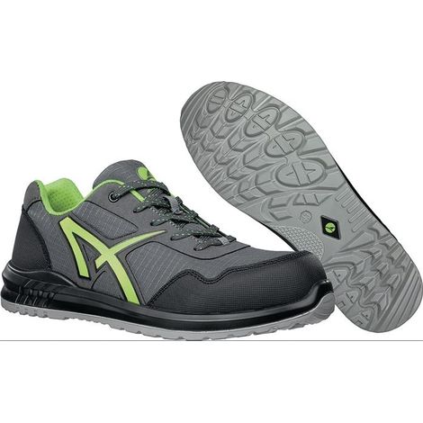 Chaussure de sécurité DRIFTER GREEN LOW Taille 44 W.11 gris/vert S1P SRC EN ISO 20345 (1/10)
