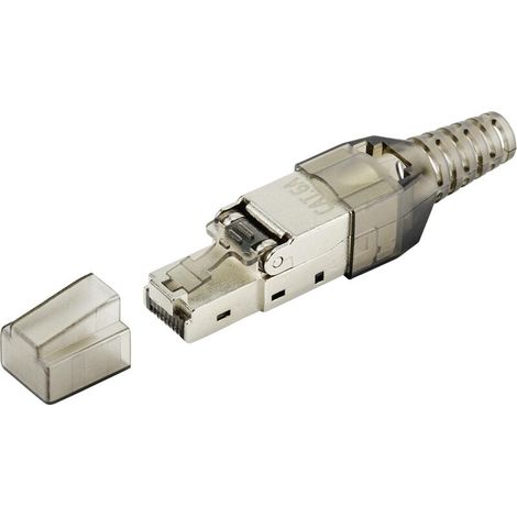 TC-9554648 Fiche RJ45 blindée CAT Cat 6A mâle, droit Nombre de pôles 8P8C 1 pc(s) Y668852 (1/4)