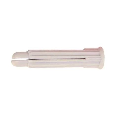 Nylondübel PC grau 10x53mm für Holzschrauben, 100 Stück