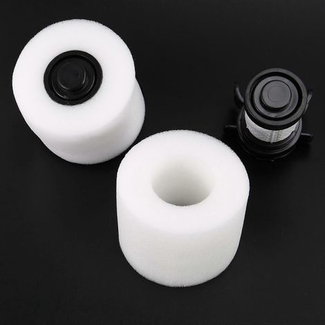 Lot de 4 filtres + 8 filtres compatibles avec les aspirateurs Shark Ionflex Duoclean IC205, IF100, IF150, IF160, IF170, IF180, IF251 et IF200 (1/5)