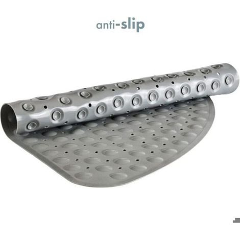 Tapis de douche/baignoire carré antidérapant, anti-moisissure et lavable en machine (1/4)