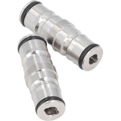 Connecteur Verrouillage A Bille - Acier Inoxydable - Pour Fût De Bière - 2 Pièces (1/5)