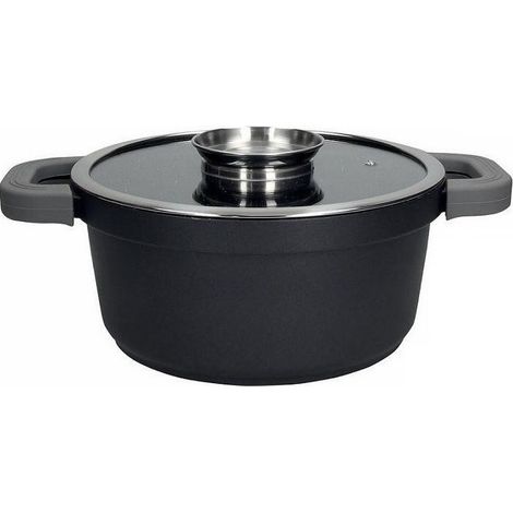 Tognana althea casseruola ø 24 cm con coperchio aroma adatta ad induzione e in forno ,qualità extra