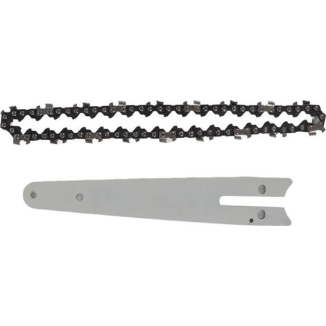 Remplacement de chanes de 6 pouces et plaque de guidage de trononneuse de 6 pouces pour pièces de scie électrique accessoires de coupe de bois