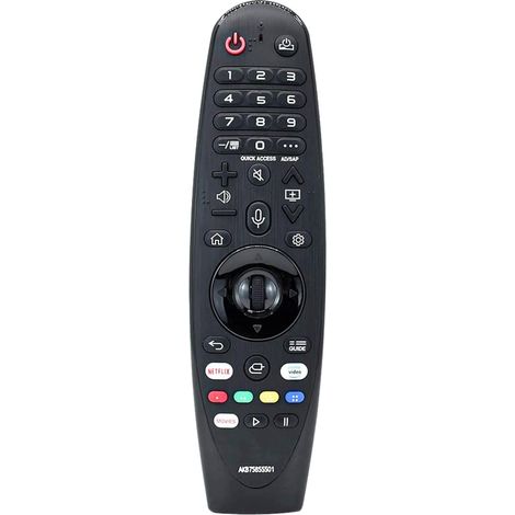 Télécommande universelle pour LG Smart TV, compatible avec tous les modèles pour LG TV, télécommande infrarouge (1/4)