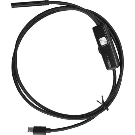 Endoscope USB étanche avec caméra serpent et lumière LED de 2 m (6,6 pi) (1/5)
