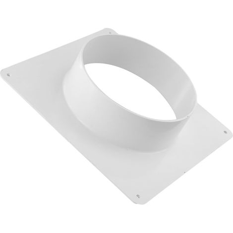 Bride de raccord de conduit en plastique - Bride de tuyau droite - Montage facile pour projets de conduits (200 mm) (1/5)